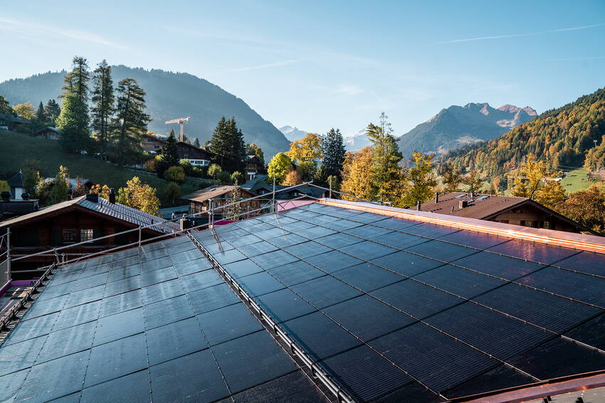 Installation solaire Posthotel Rössli