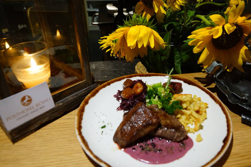 Wildteller Restaurant Posthotel Rössli Wildteller Restaurant Posthotel Rössli